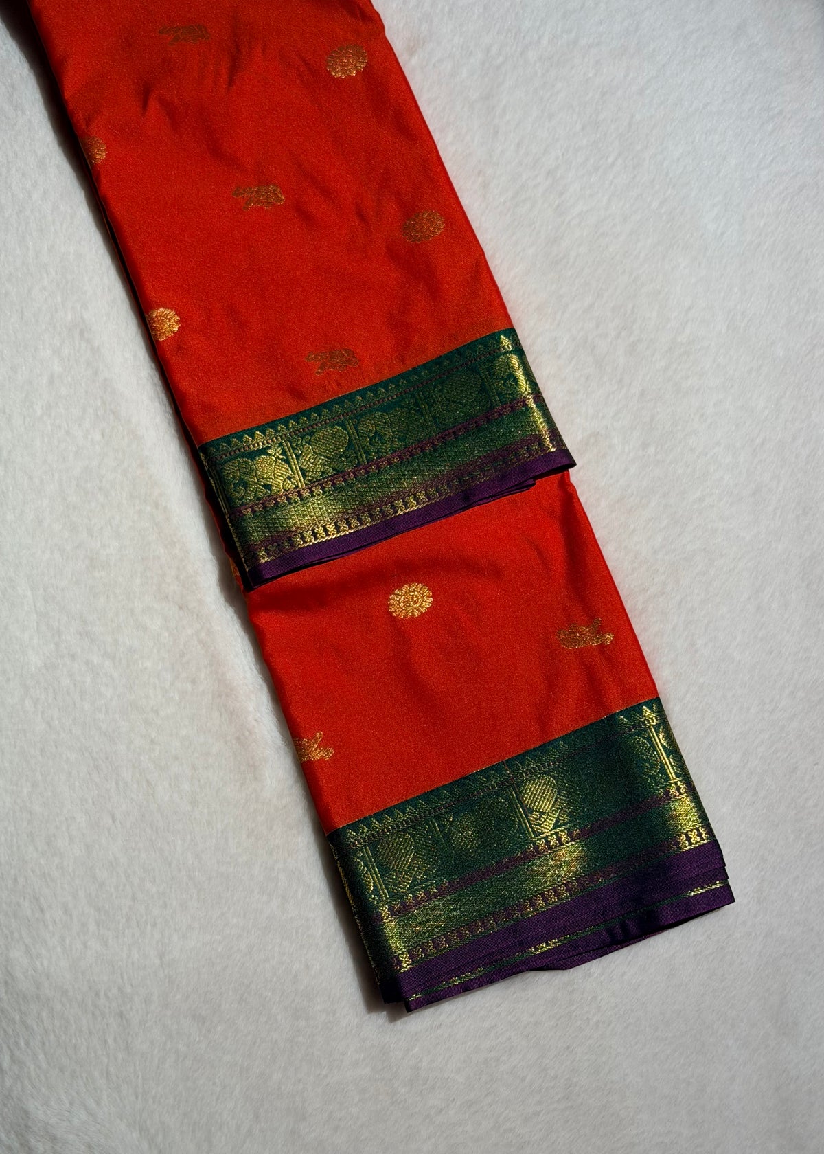 Semi kanchipuram silk saree