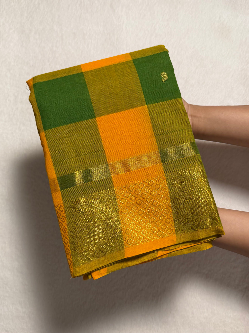 Madras Checks Premium Kanchi Cotton Saree