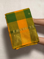 Madras Checks Premium Kanchi Cotton Saree