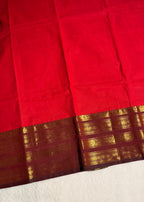 Premium Zari Kanchi Cotton Saree