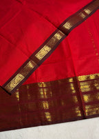 Premium Zari Kanchi Cotton Saree