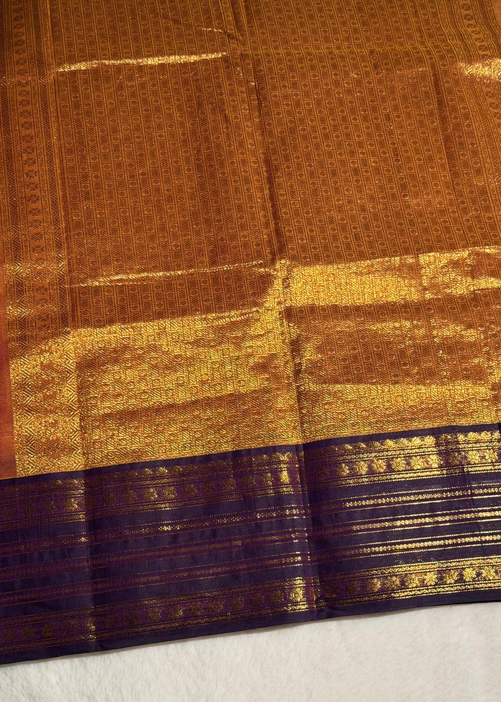 Grand Pallu Premium Kanchi Cotton Saree