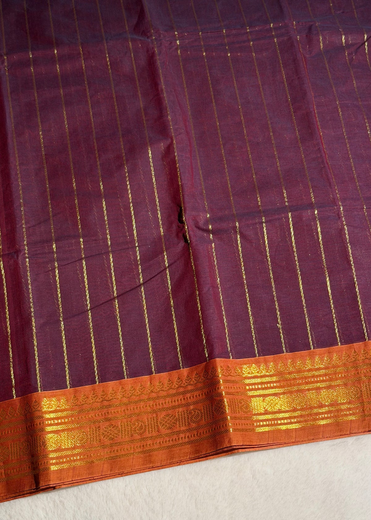 Grand Pallu Premium Kanchi Cotton Saree