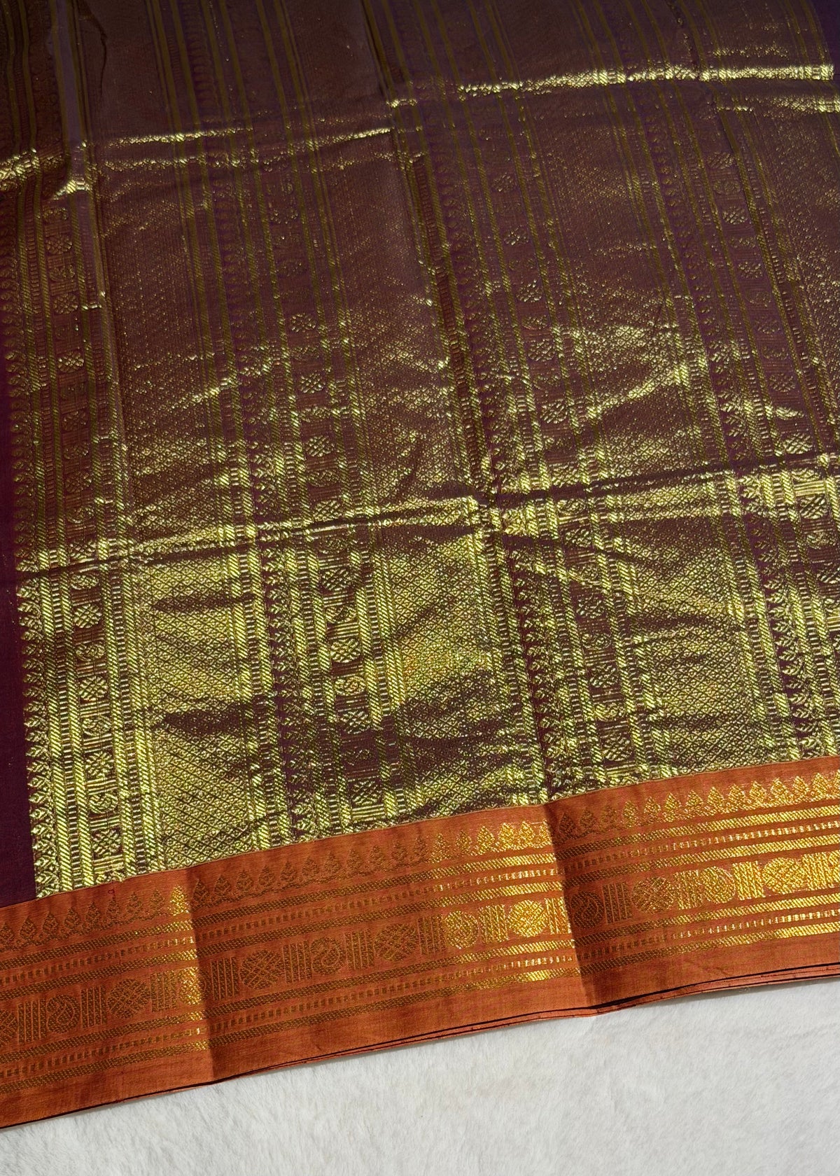Grand Pallu Premium Kanchi Cotton Saree