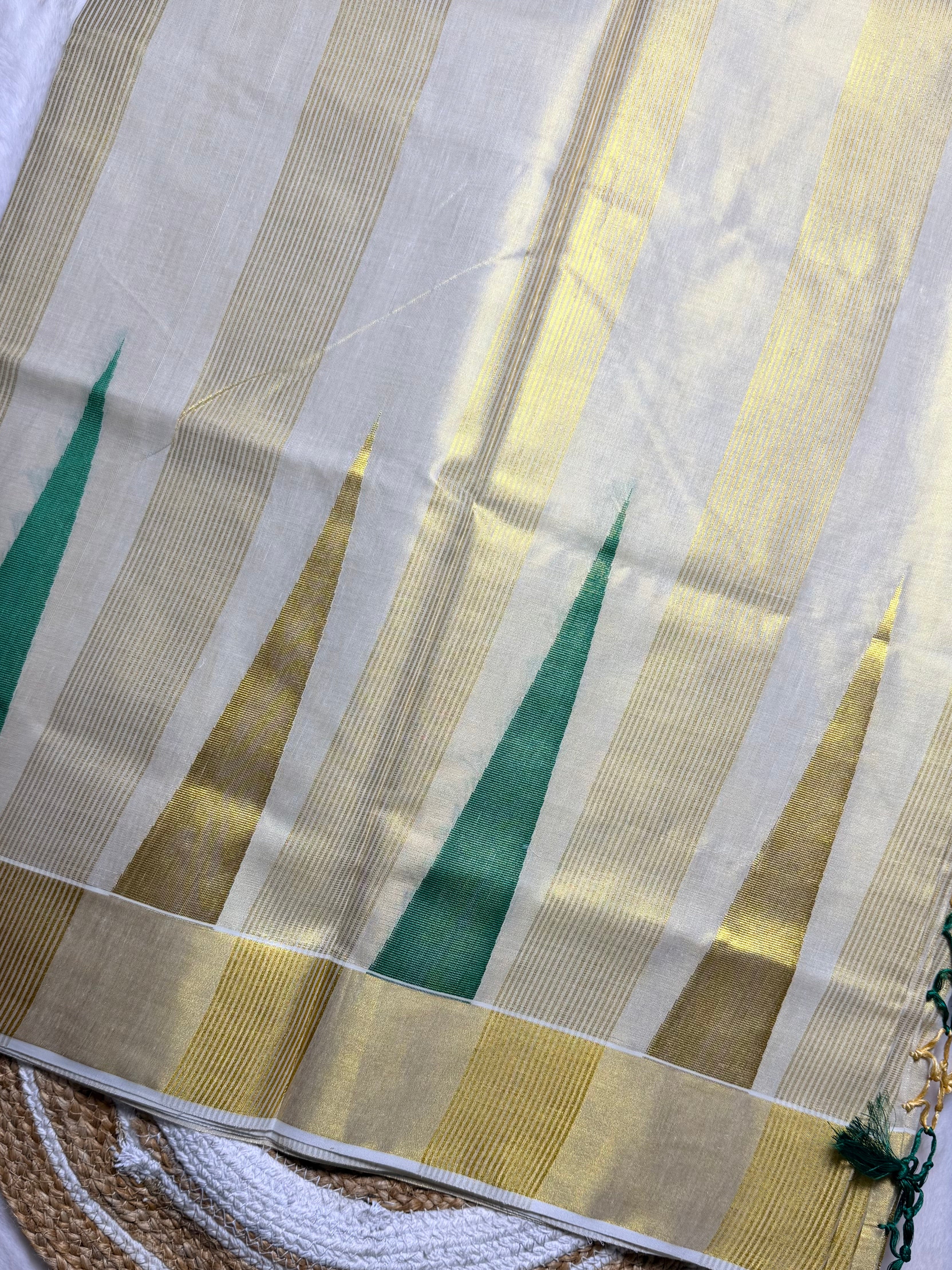 Kerala Traditional Handloom Set Saree