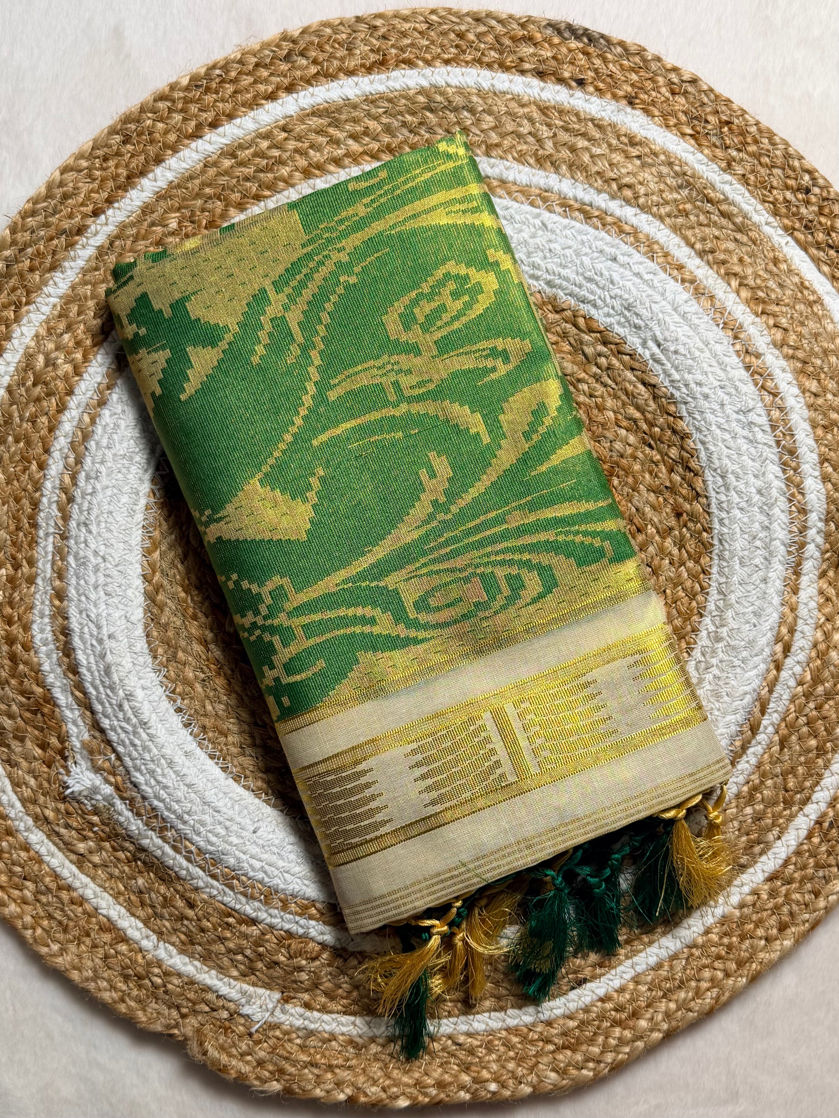 Kerala Traditional Handloom Set Saree