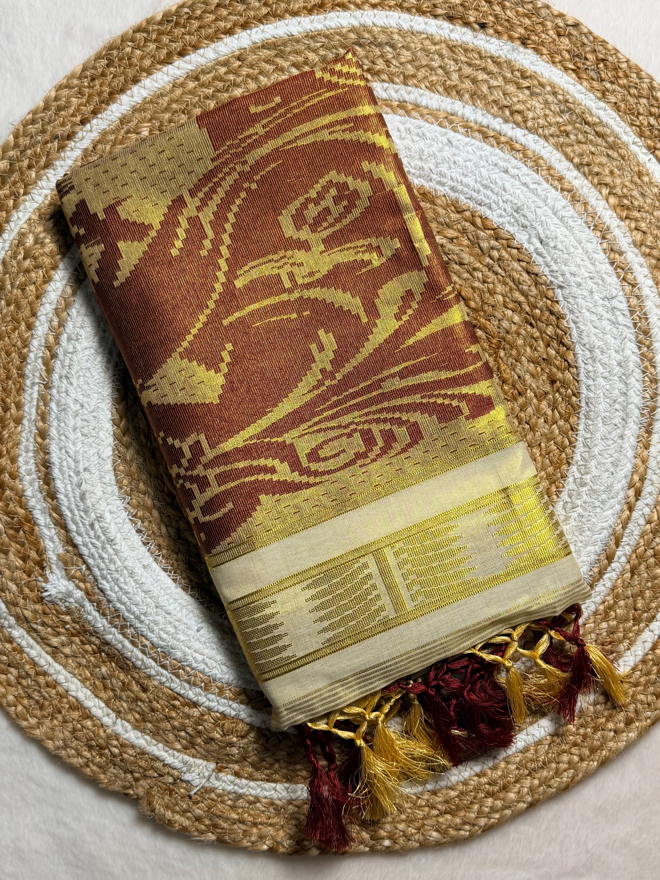 Kerala Traditional Handloom Set Saree