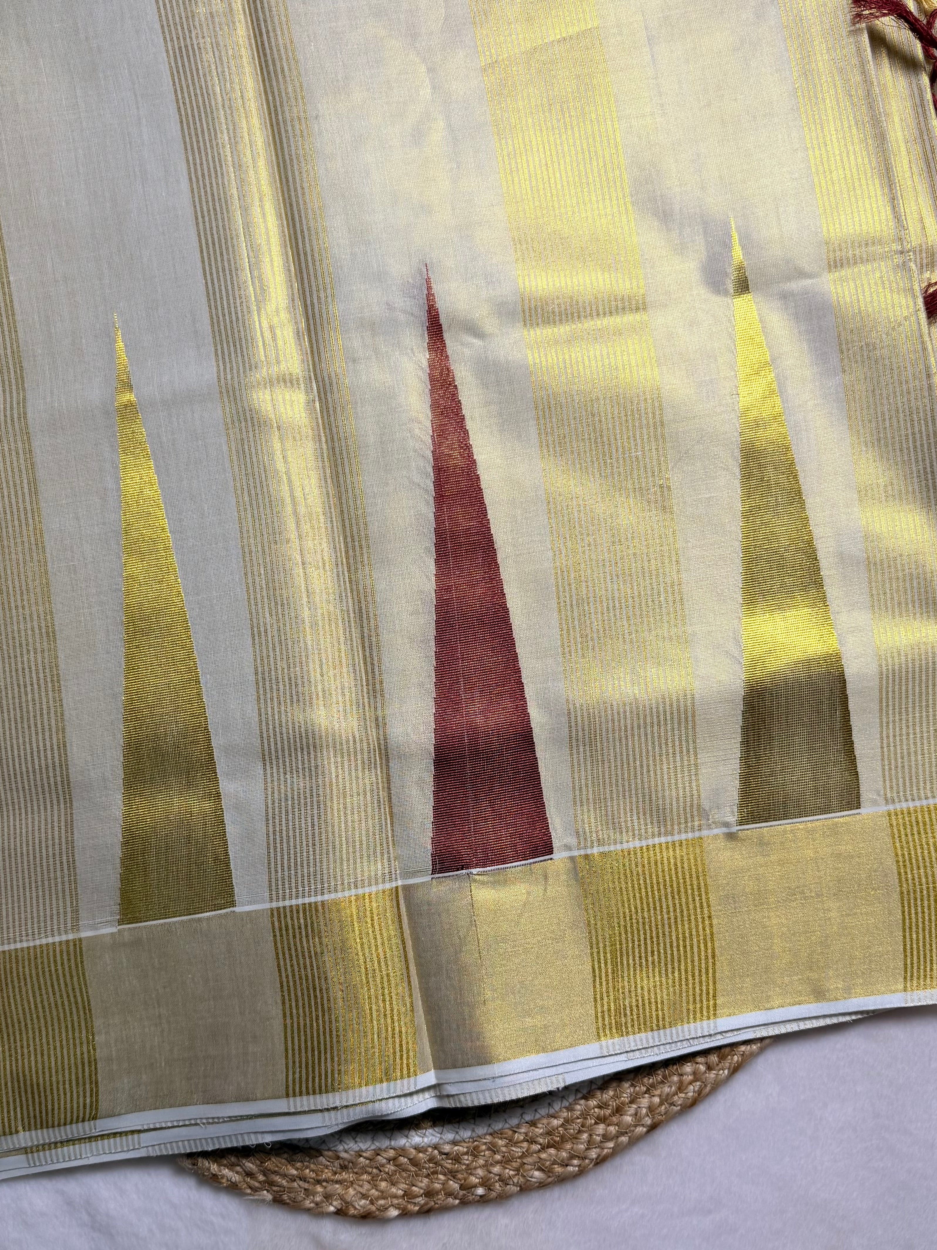Kerala Traditional Handloom Set Saree