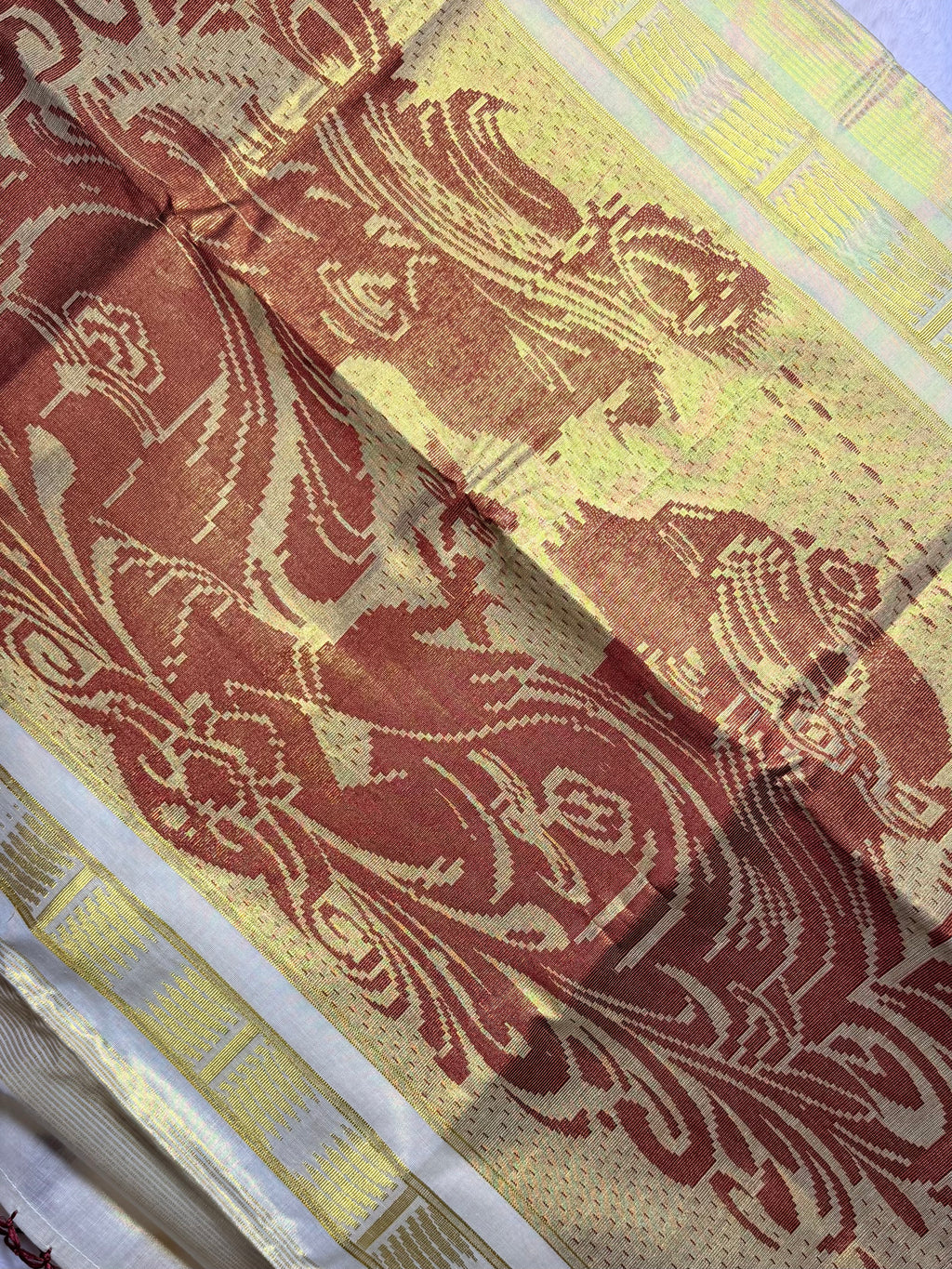 Kerala Traditional Handloom Set Saree