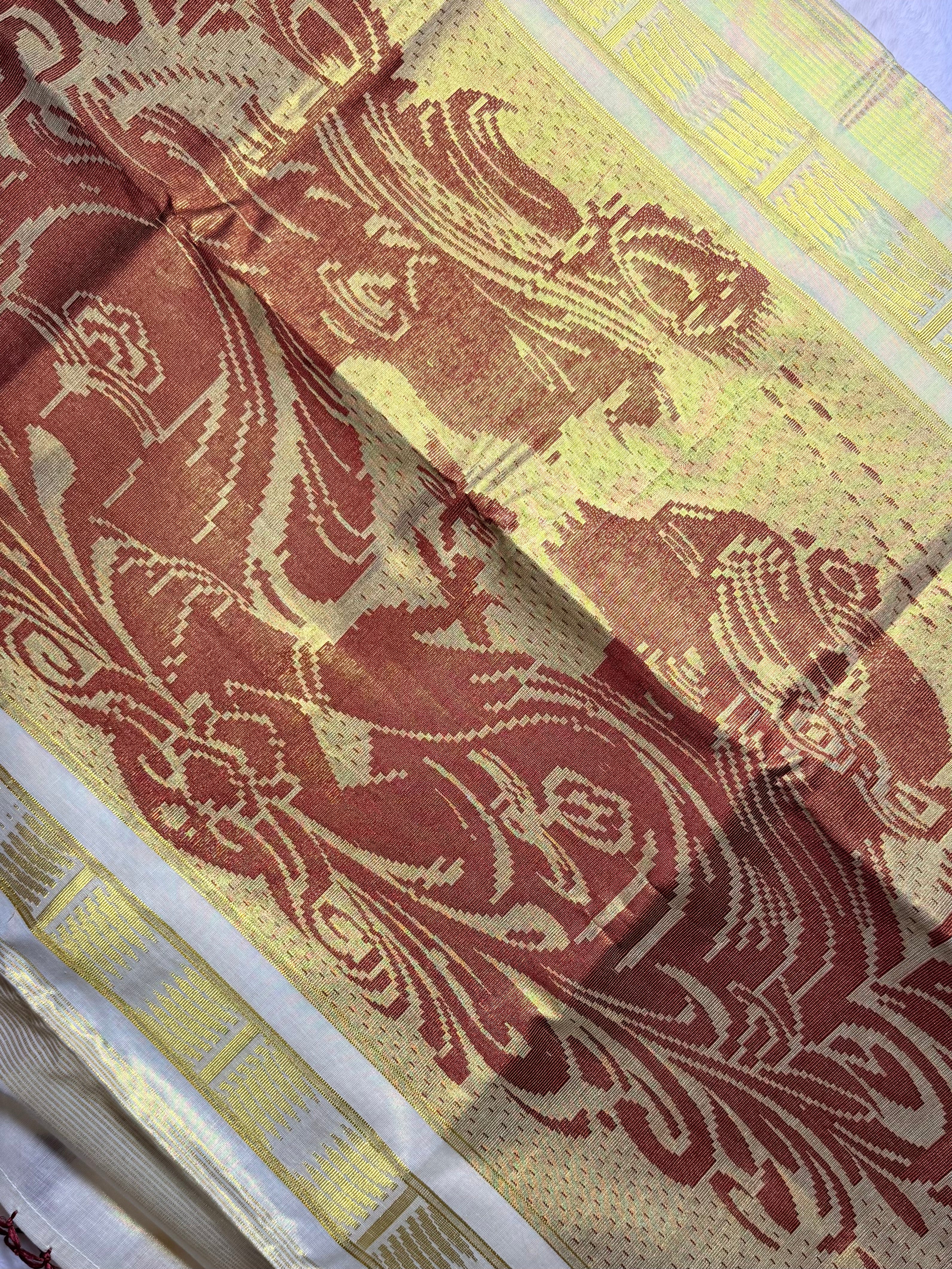 Kerala Traditional Handloom Set Saree