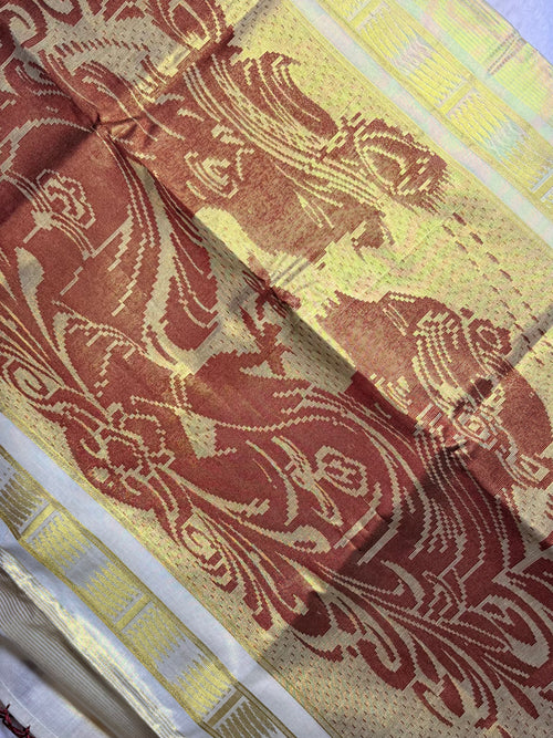 Kerala Traditional Handloom Set Saree