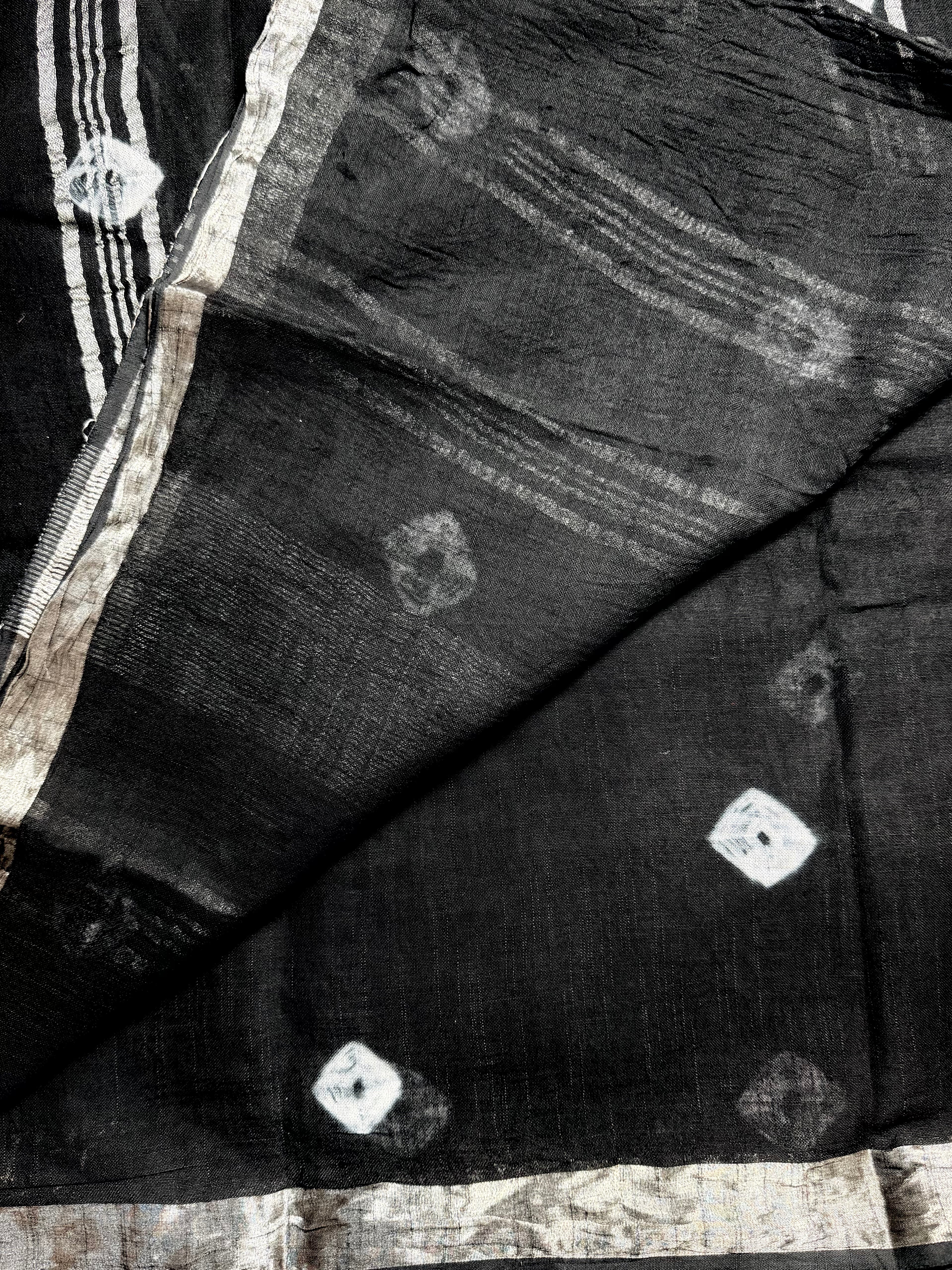 Linen Cotton Saree