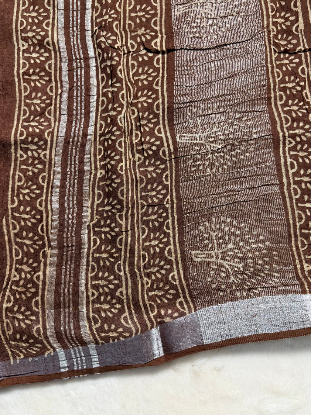 Linen Cotton Saree