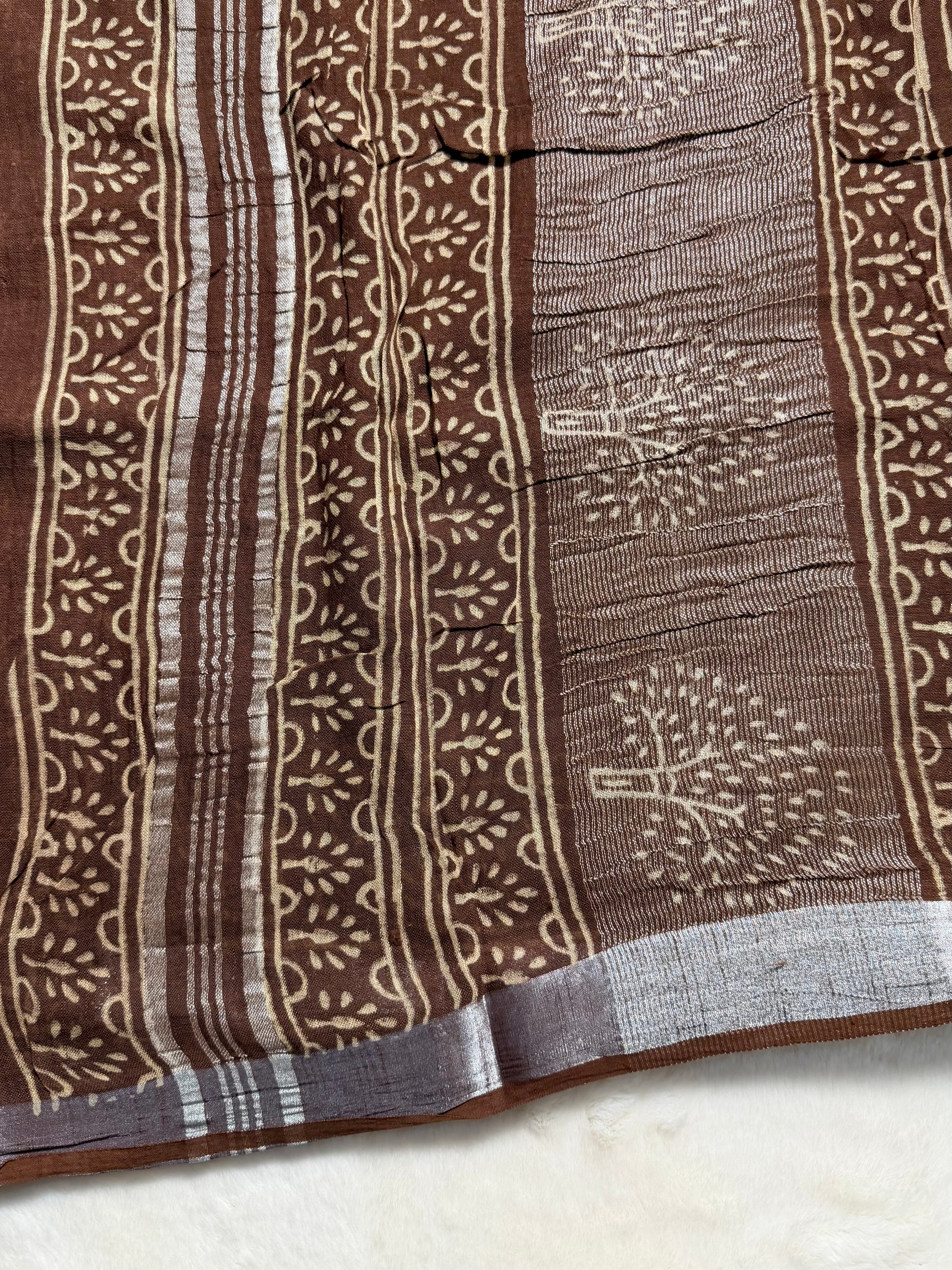 Linen Cotton Saree