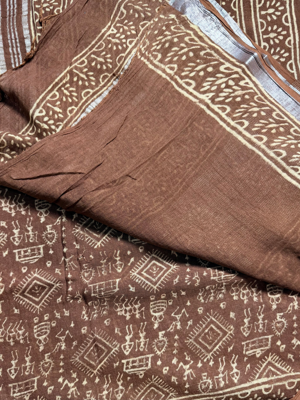 Linen Cotton Saree