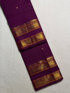 Kshetra Premium Zari Kanchi Cotton Saree