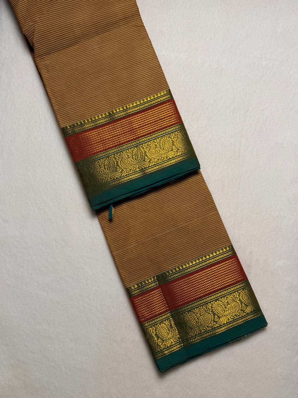 Premium Zari Kanchi Cotton Saree