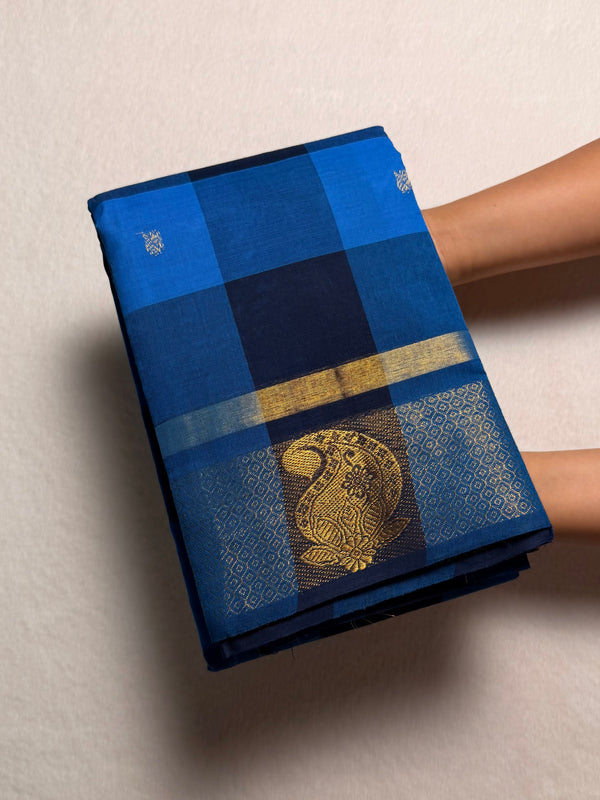 Madras Checks Premium Kanchi Cotton Saree