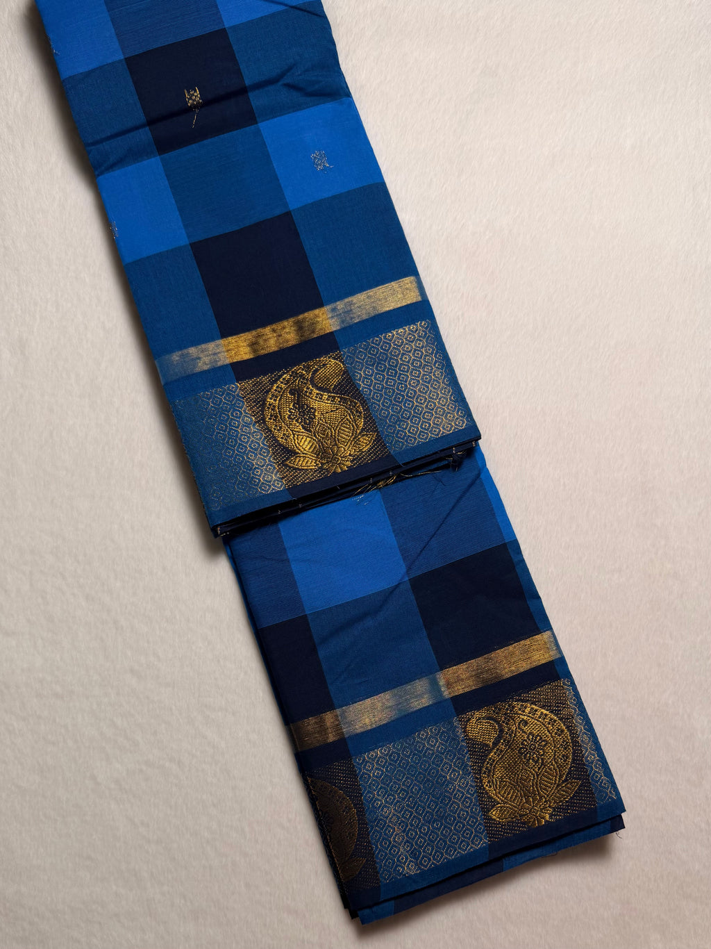 Madras Checks Premium Kanchi Cotton Saree