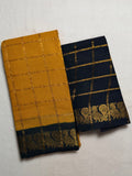 Traditional Madurai Sungudi Cotton Saree with Blouse Piece