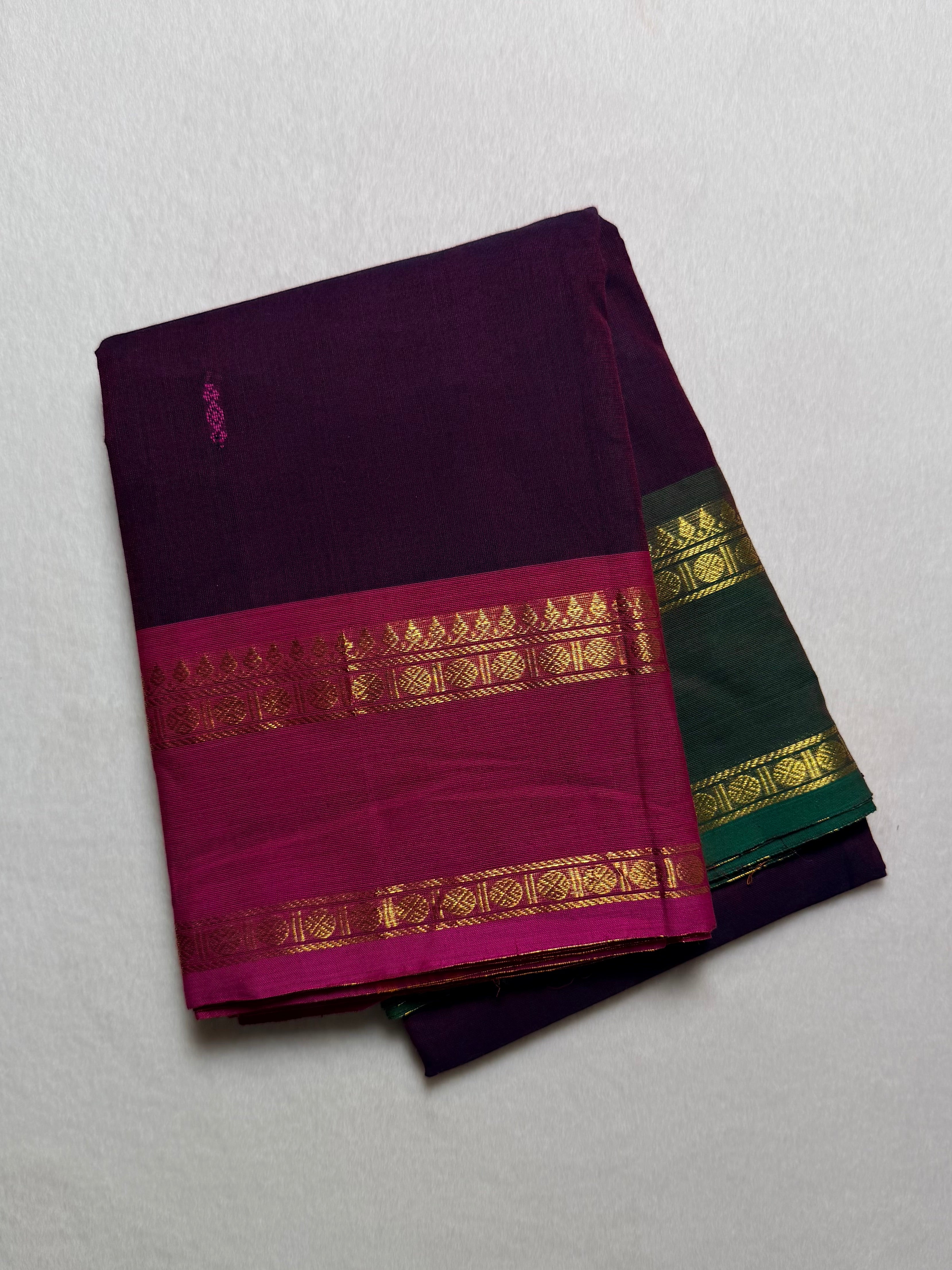 Premium Ganga Jamuna Kanchi Cotton Saree