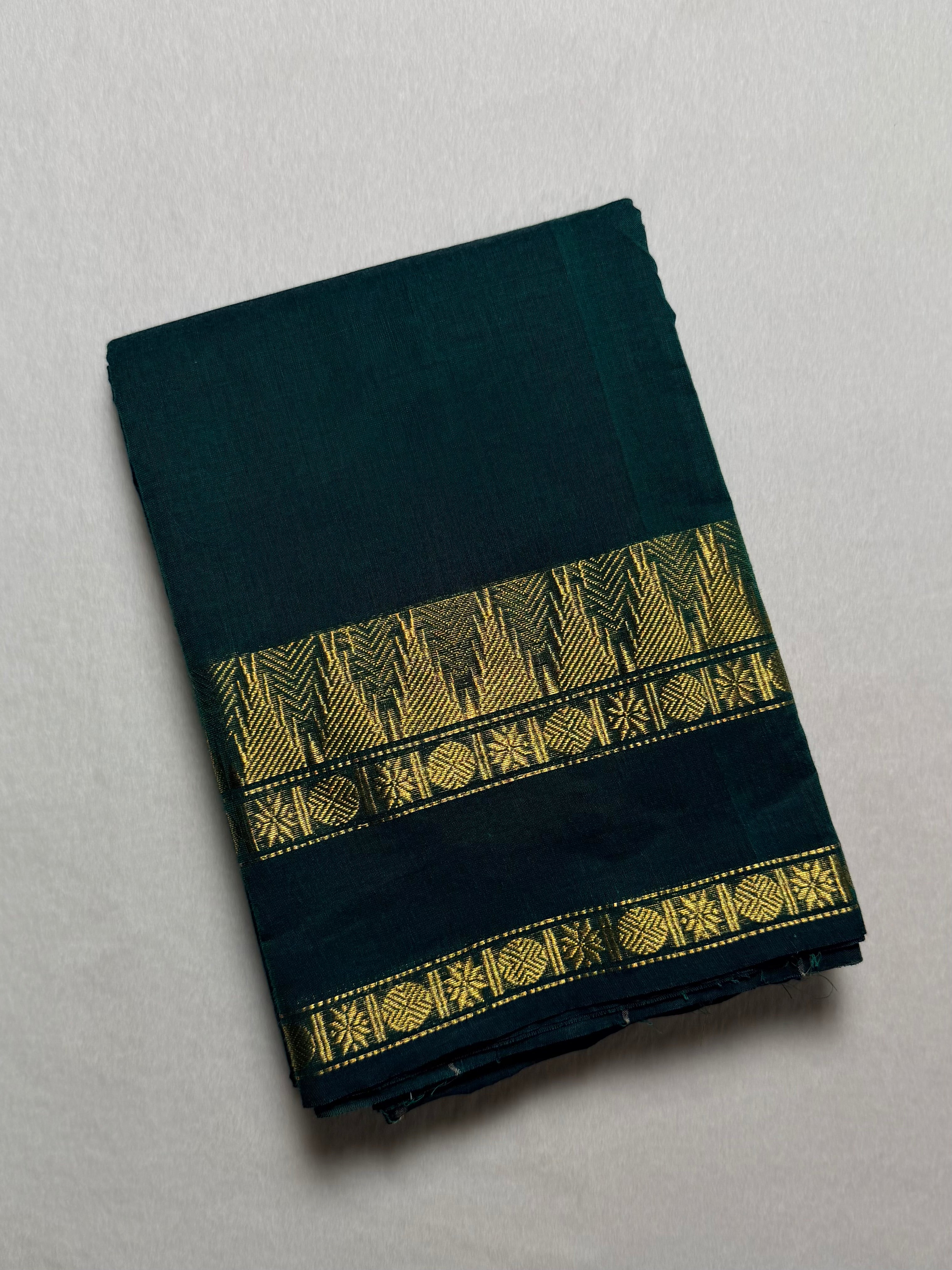 Premium Zari Kanchi Cotton Saree