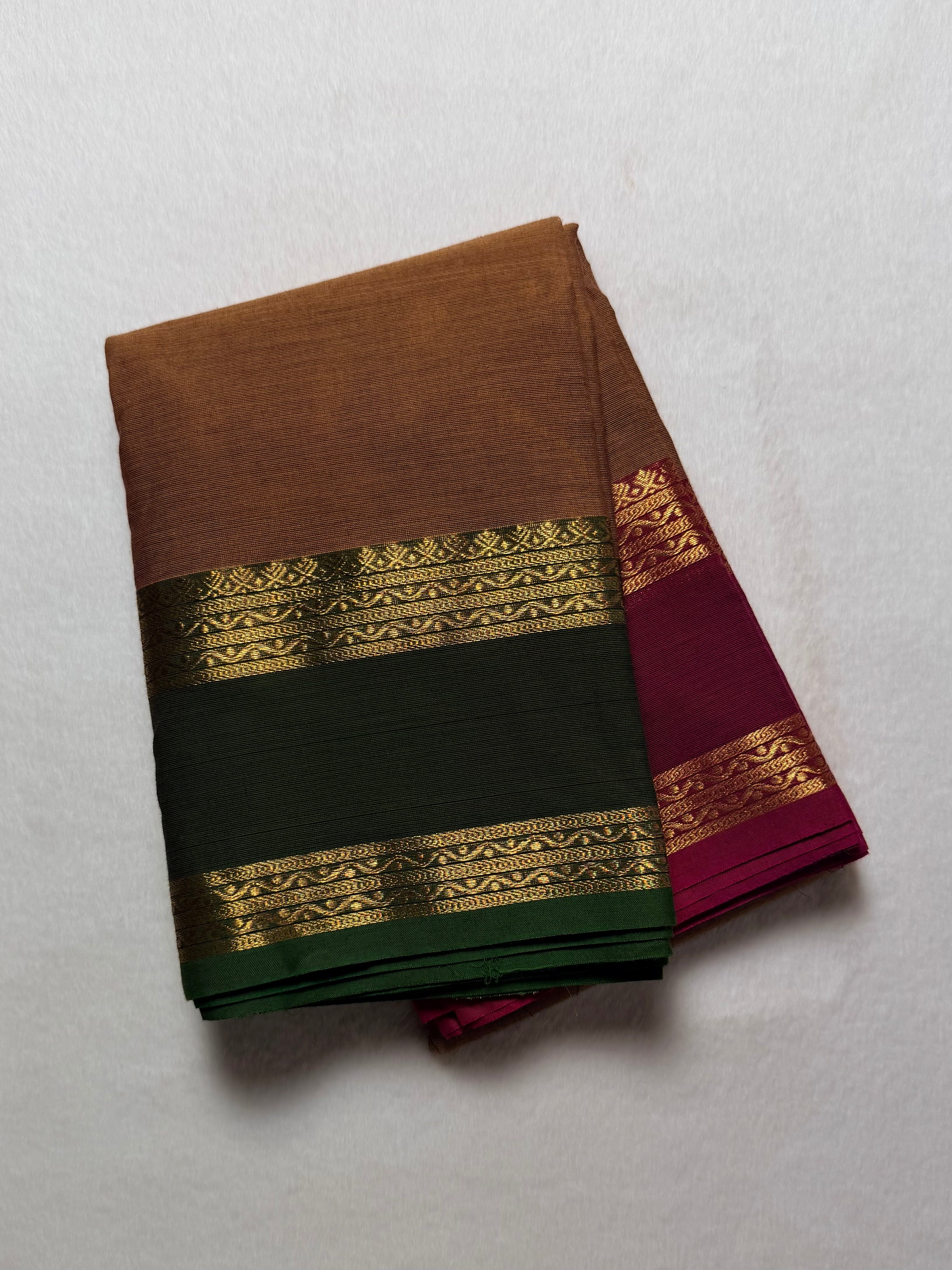 Premium Ganga Jamuna Kanchi Cotton Saree