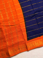 Traditional Madurai Sungudi Cotton Saree with Blouse Piece