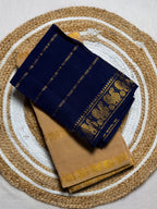 Traditional Madurai Sungudi Cotton Saree with Blouse Piece