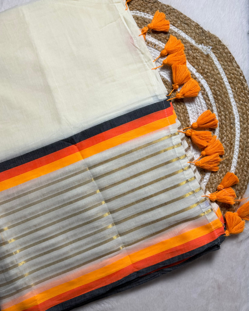 Premium Mul Cotton Saree