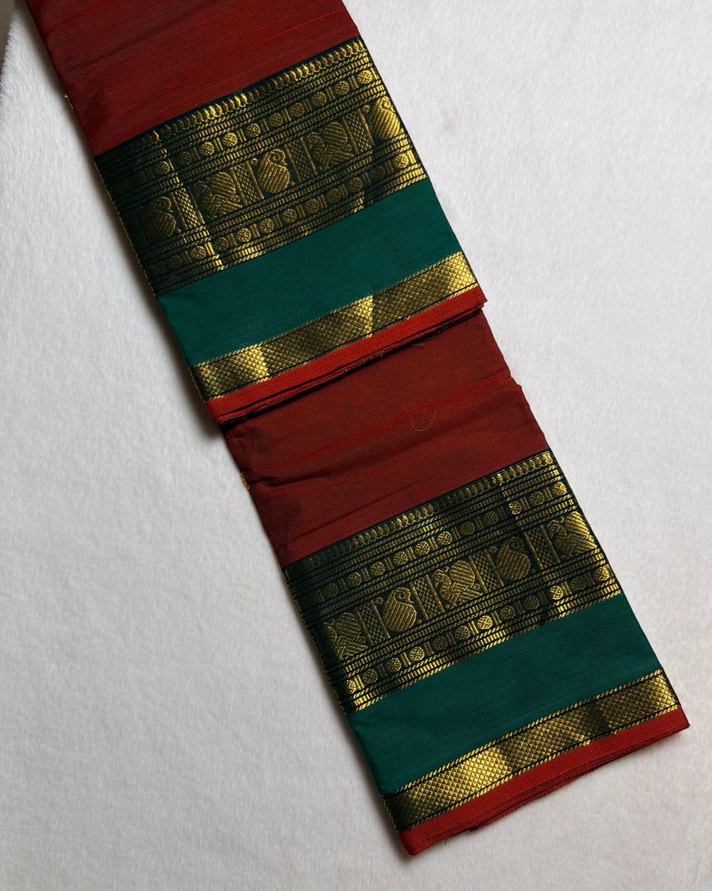 Premium Zari Kanchi Cotton Saree