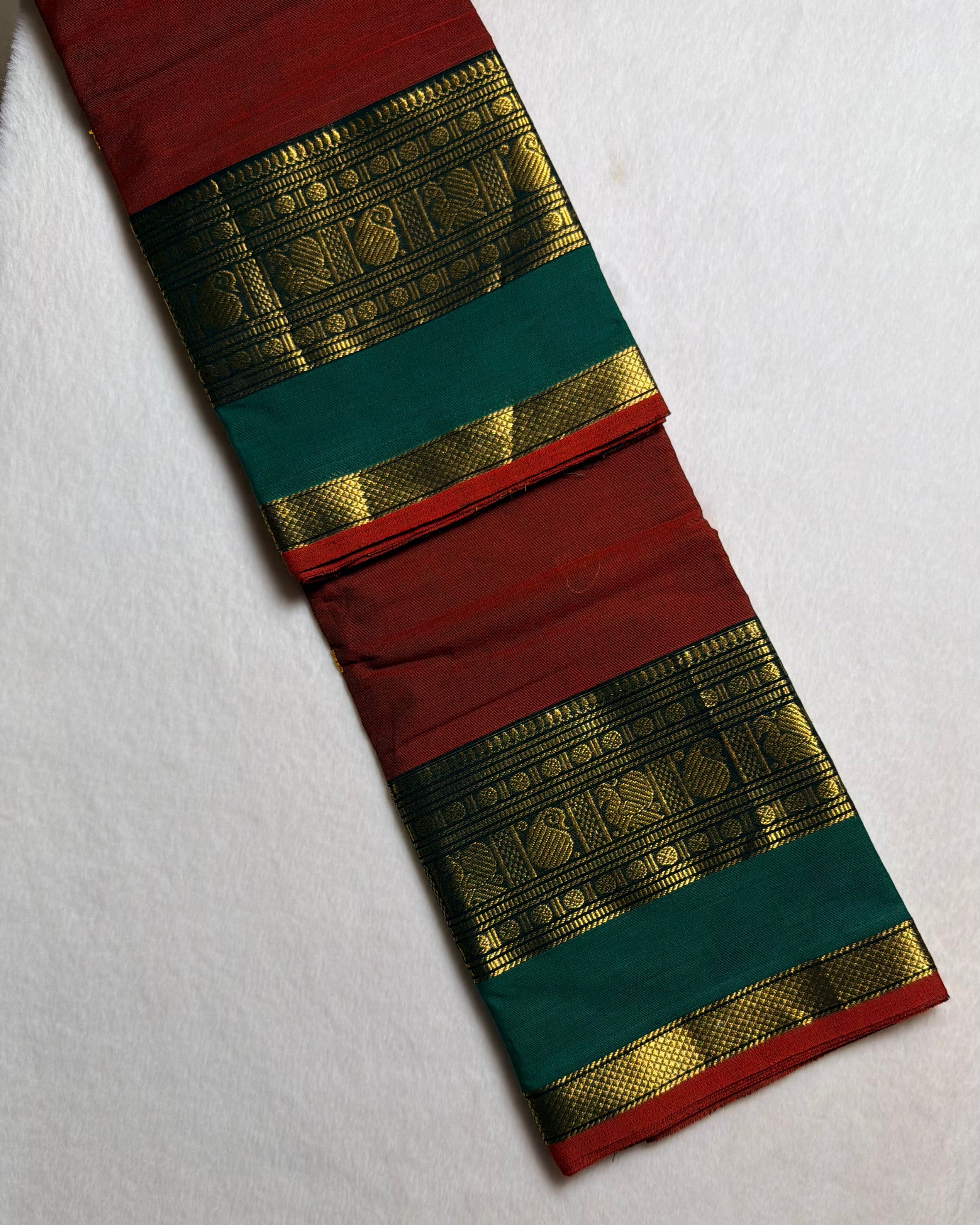 Premium Zari Kanchi Cotton Saree