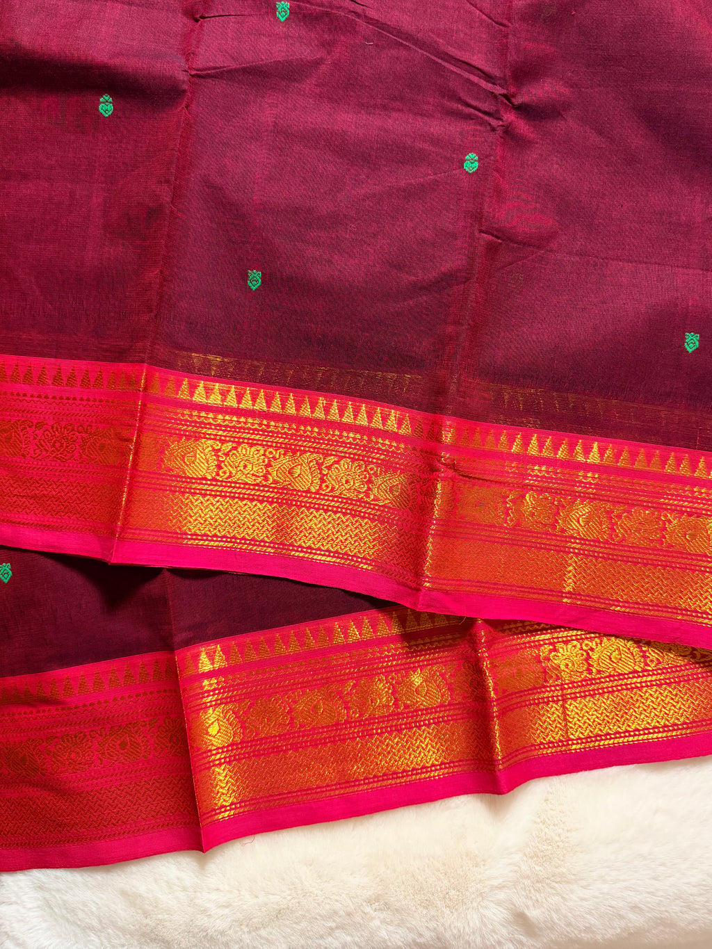 Premium Kanchi Cotton Saree
