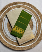 Traditional Madurai Sungudi Cotton Saree with Blouse Piece