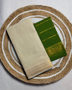 Traditional Madurai Sungudi Cotton Saree with Blouse Piece