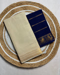 Traditional Madurai Sungudi Cotton Saree with Blouse Piece