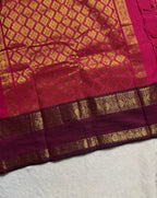 Premium Grand Pallu Kanchi Cotton Saree