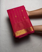 Premium Grand Pallu Kanchi Cotton Saree
