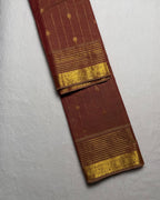 Premium Grand Pallu Kanchi Cotton Saree