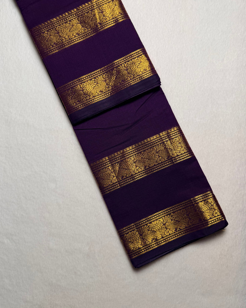 Premium Zari Kanchi Cotton Saree