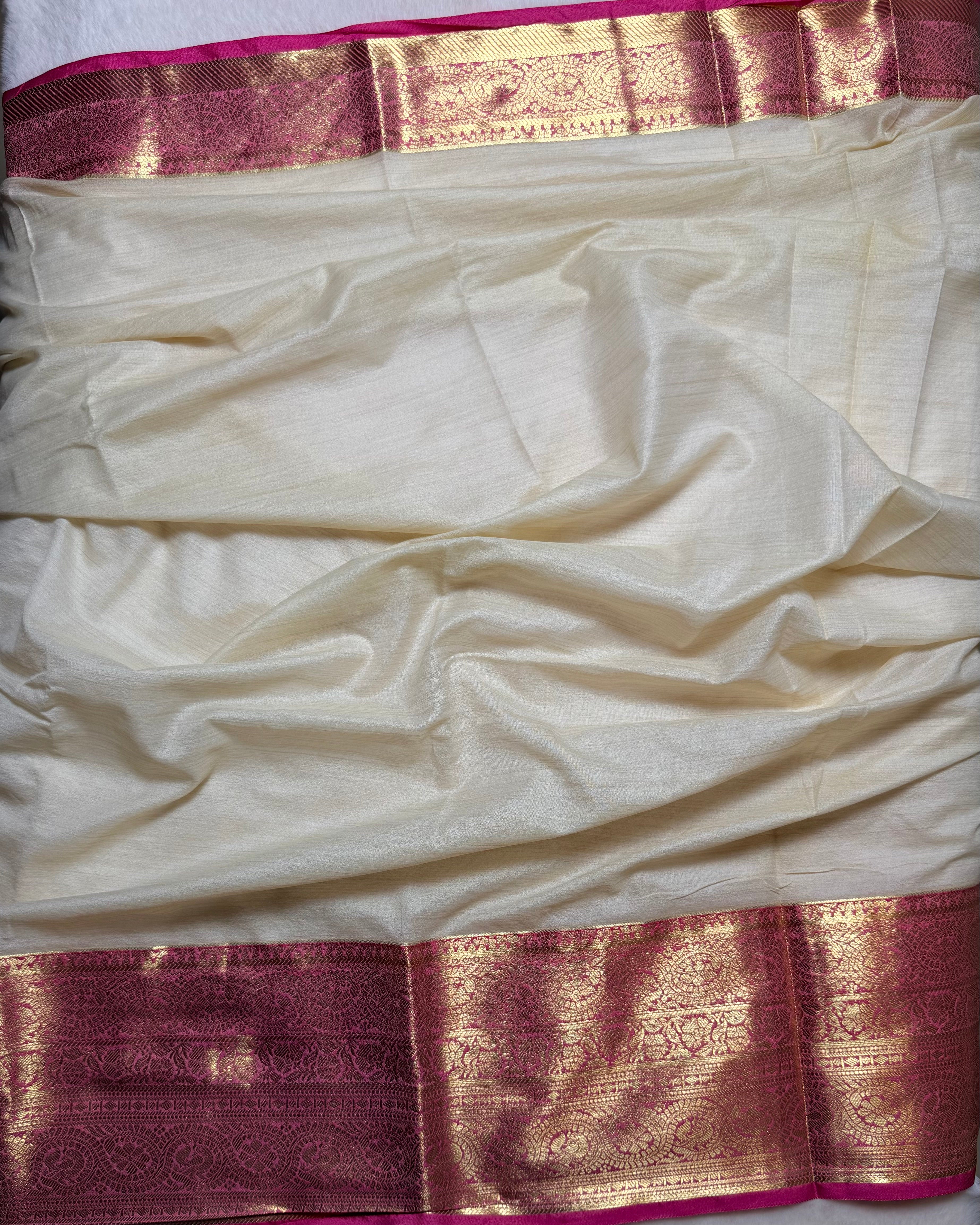 Premium Semi Soft Tissue Cotton Saree