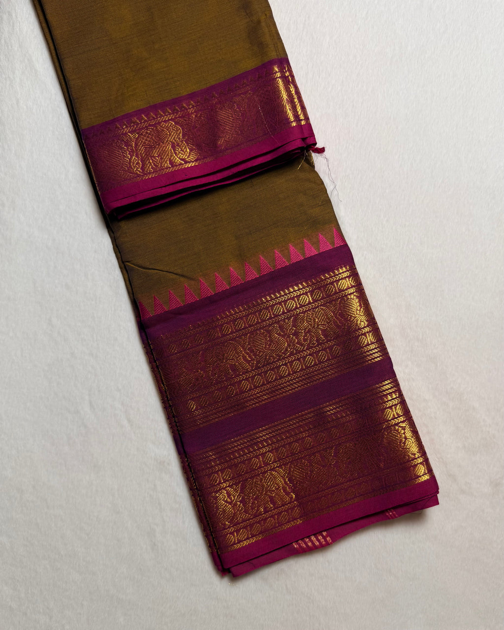 Premium Kanchi Cotton Saree