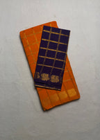 Traditional Madurai Sungudi Cotton Saree with Blouse Piece