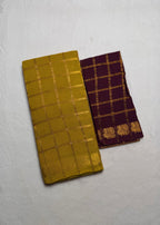 Traditional Madurai Sungudi Cotton Saree with Blouse Piece