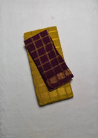 Traditional Madurai Sungudi Cotton Saree with Blouse Piece