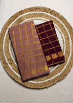 Traditional Madurai Sungudi Cotton Saree with Blouse Piece