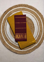 Traditional Pentex Madurai Sungudi Cotton Saree with Blouse Piece