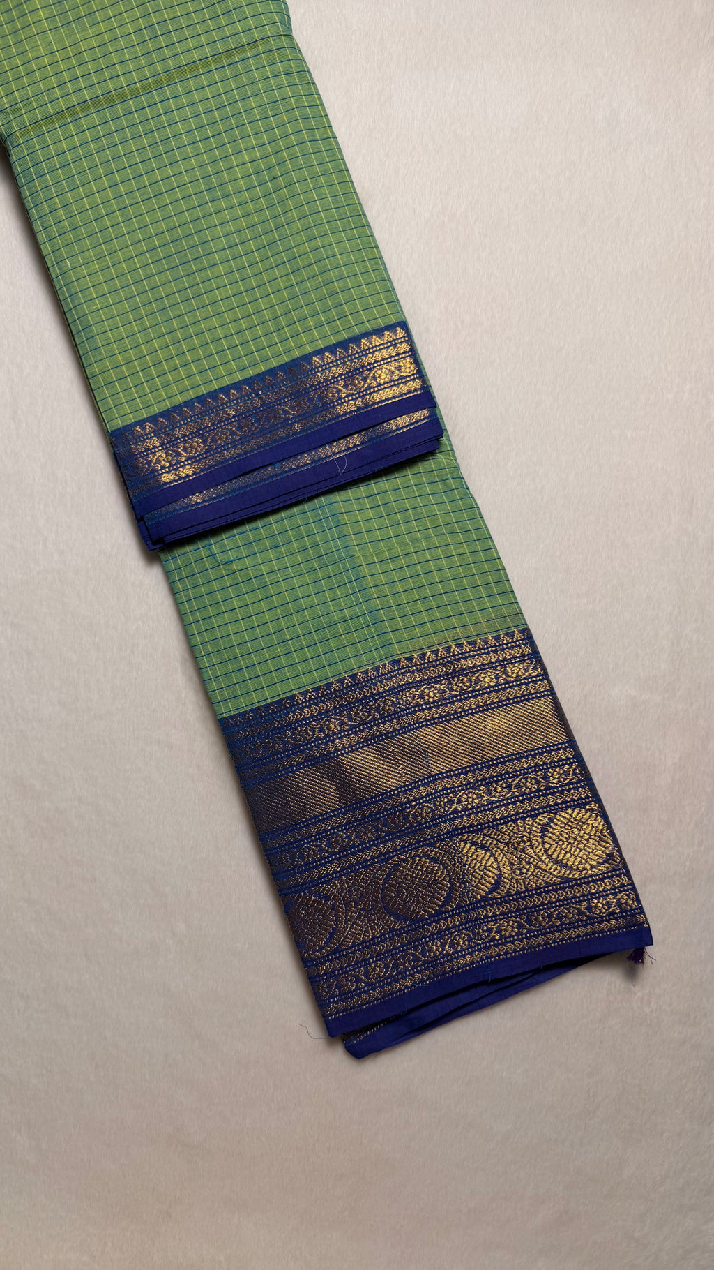 Premium Zari Kanchi Cotton Saree