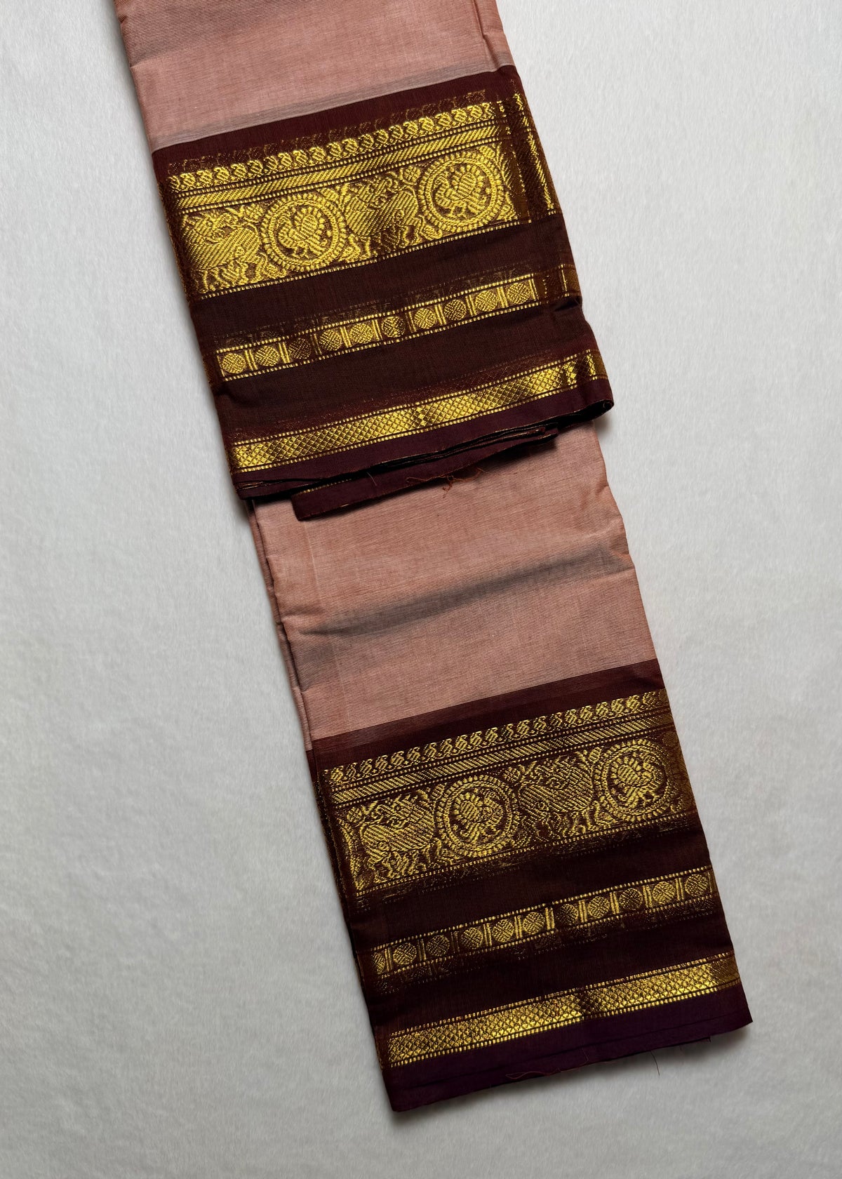Premium Zari Kanchi Cotton Saree