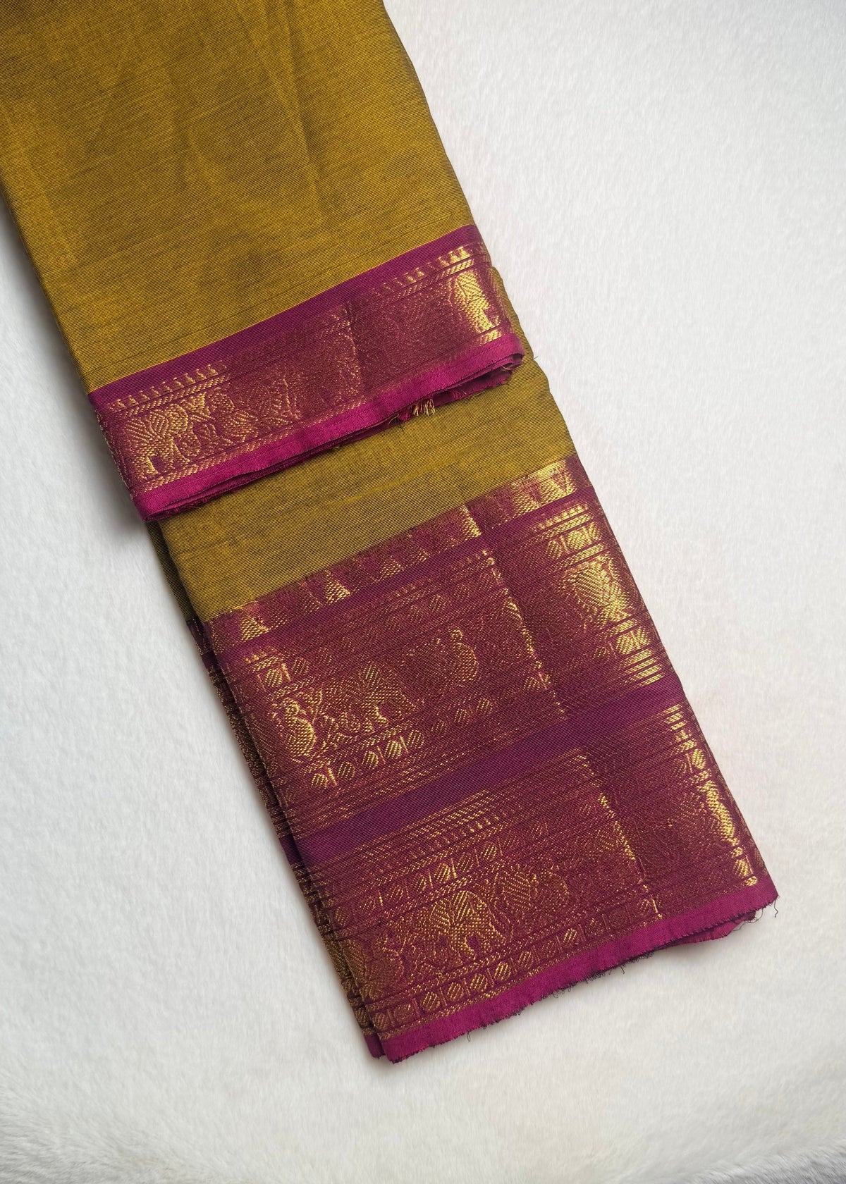 Premium Kanchi Cotton Saree
